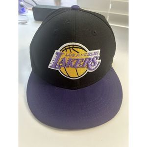 New Era  LA LAKERS  59FIFTY FITTED HAT NBA CAP  2015 Hardwood Classics Sz 6 3/4
